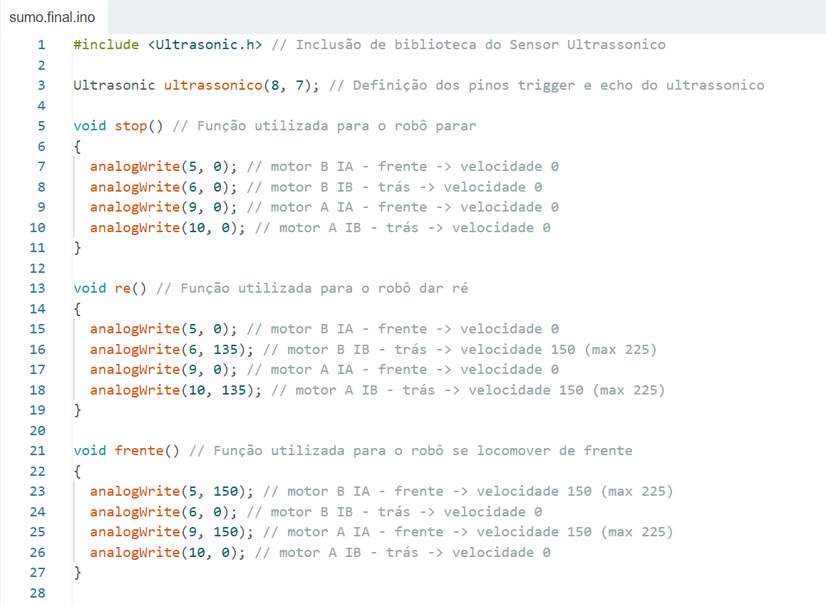 Imagem do novo projeto